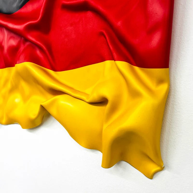 Tableau froissé - Drapeau Allemand - Luxartis